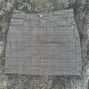 American Eagle Plaid Miniskirt